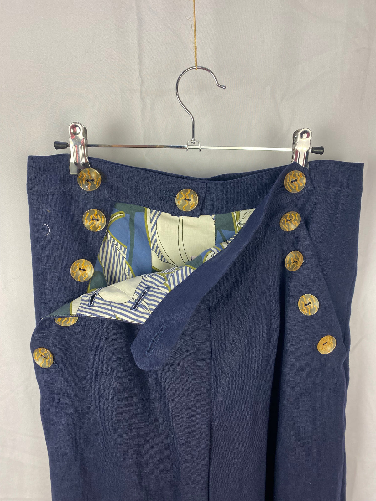 Sally The Sailor Pant in Linen
