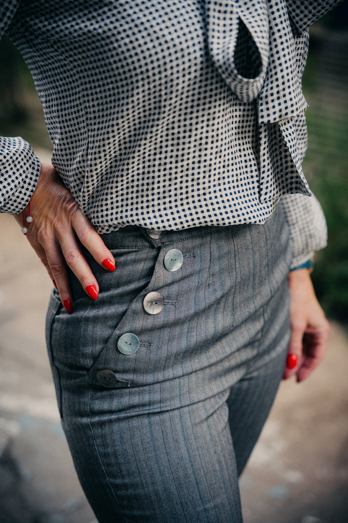 Sally The Sailor Pant in Wool