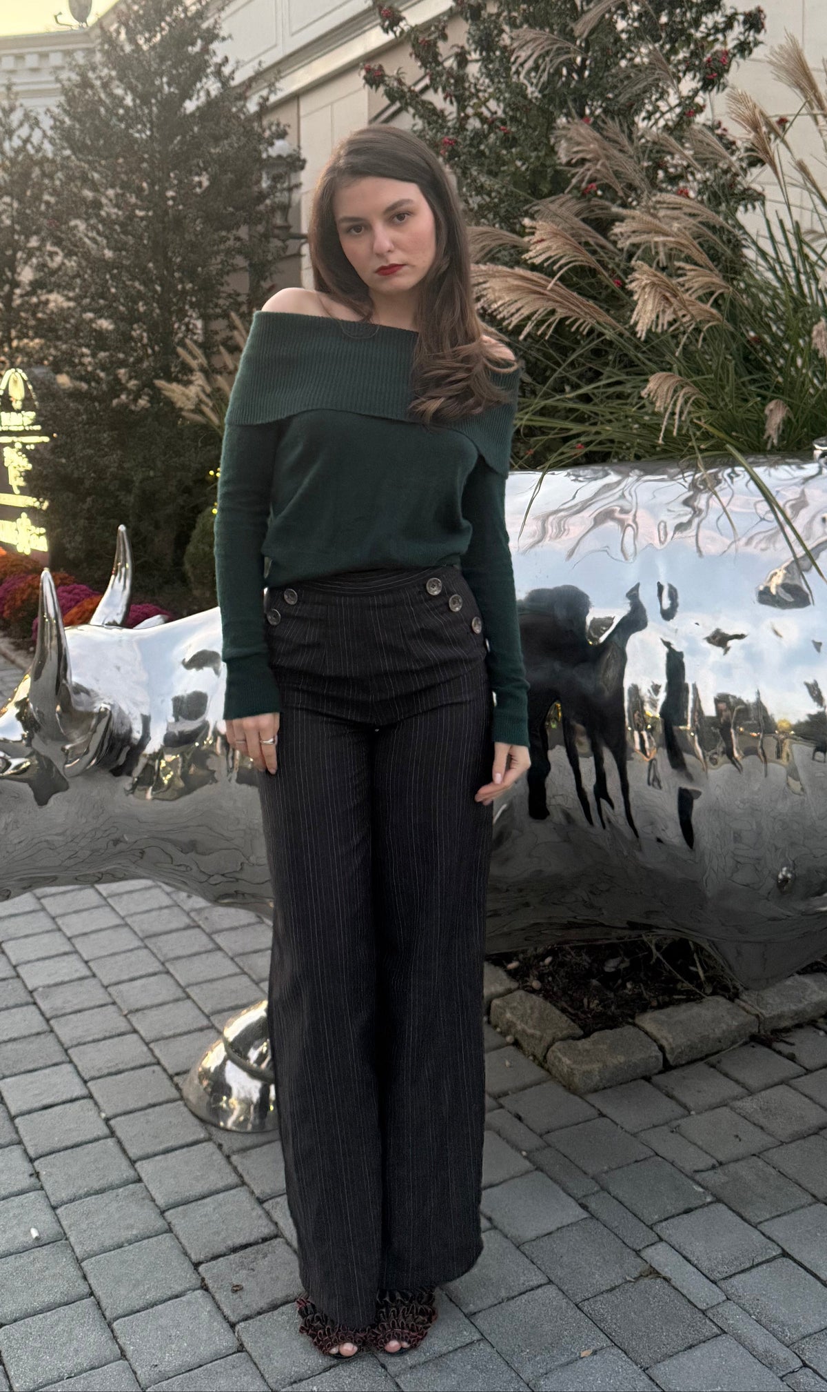Sally The Sailor Pant in Wool